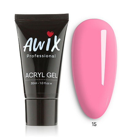 Acryl gel AWIX 15 (неон), 30 мл