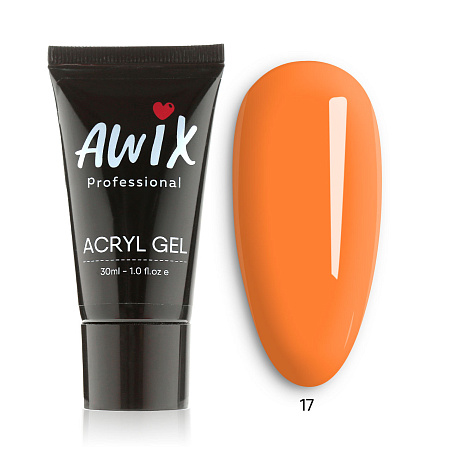 Acryl gel AWIX 17 (неон), 30 мл
