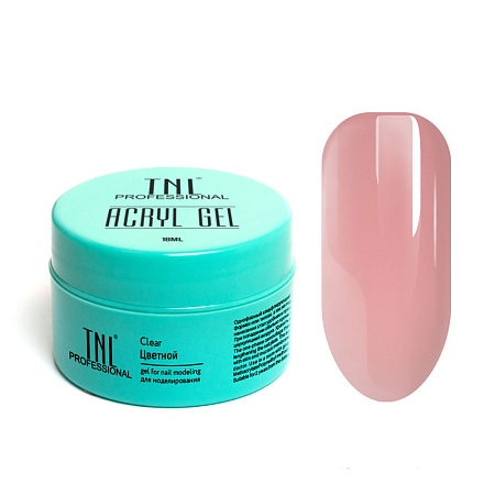 Acryl Gel TNL - камуфлирующий розовый парфе (18 мл.)